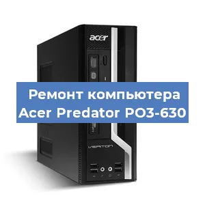 Замена термопасты на компьютере Acer Predator PO3-630 в Москве